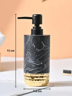VON CASA Charcole Soap Dispenser - 200Ml