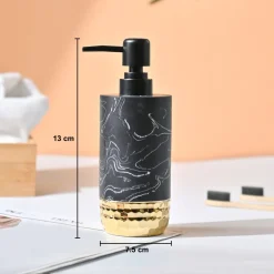 VON CASA Charcole Soap Dispenser - 200Ml