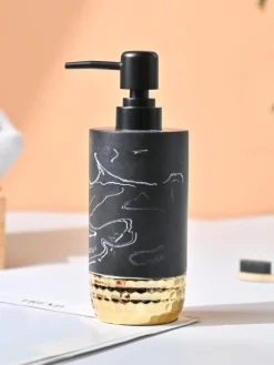 VON CASA Charcole Soap Dispenser - 200Ml