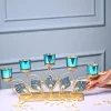 VON CASA Decorative 5 Votive Tea Light Holder With Metal Stand