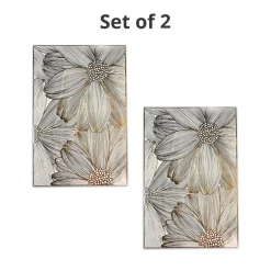 VON CASA Golden Placemat Set Of 2