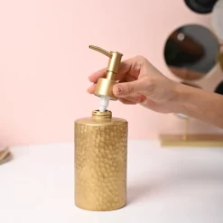 VON CASA Golden Soap Dispenser - 330ml