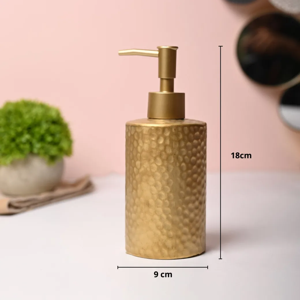 VON CASA Golden Soap Dispenser - 330ml