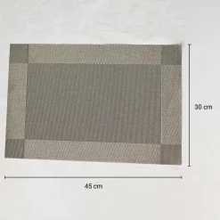VON CASA Green Placemat Set Of 6