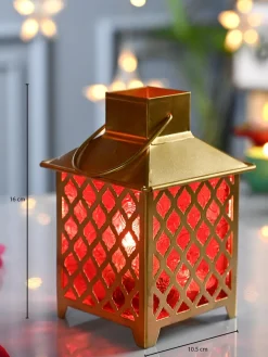 VON CASA Iron Golden + Red Lantern
