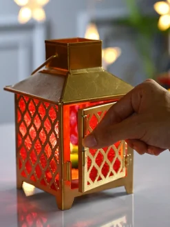 VON CASA Iron Golden + Red Lantern