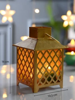 VON CASA Iron Golden + Yellow Lantern