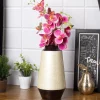 VON CASA Ivory Bud Shape Vase (Ivory Enamel)