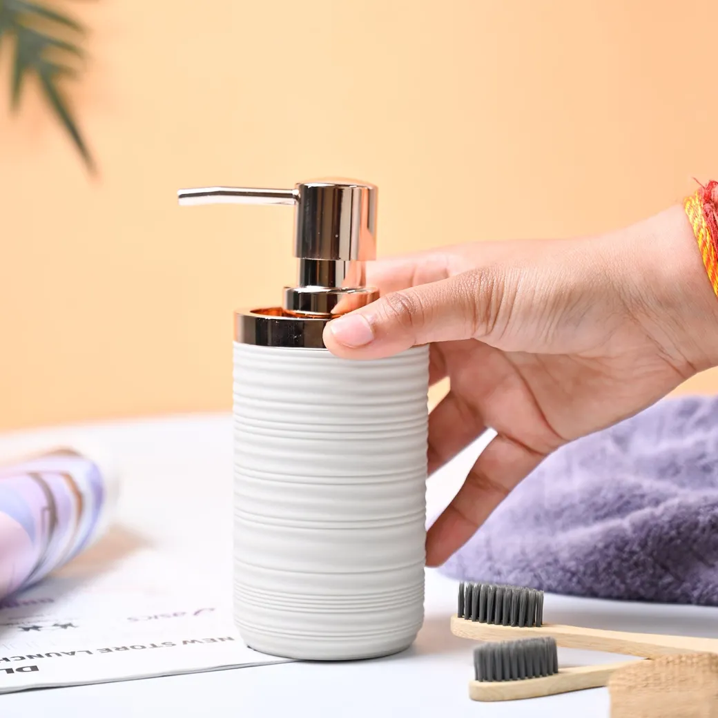 VON CASA Light Beige Soap Dispenser
