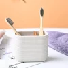 VON CASA Light Beige Toothbrush Holder