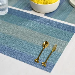 VON CASA Light Blue Placemat Set Of 6