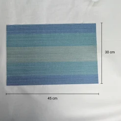 VON CASA Light Blue Placemat Set Of 6