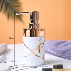 VON CASA Marble Bathroom Set - White