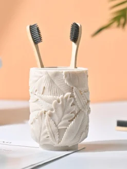 VON CASA Off White Bathroom - Set Of 2