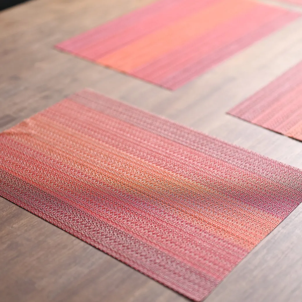 VON CASA Red Placemat Set Of 6