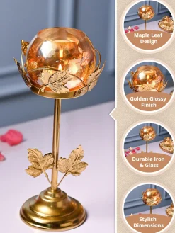 VON CASA Votive with Metal Stand