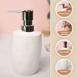 VON CASA White Soap Dispenser - 350ml