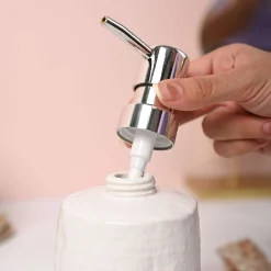 VON CASA White Soap Dispenser - 350ml