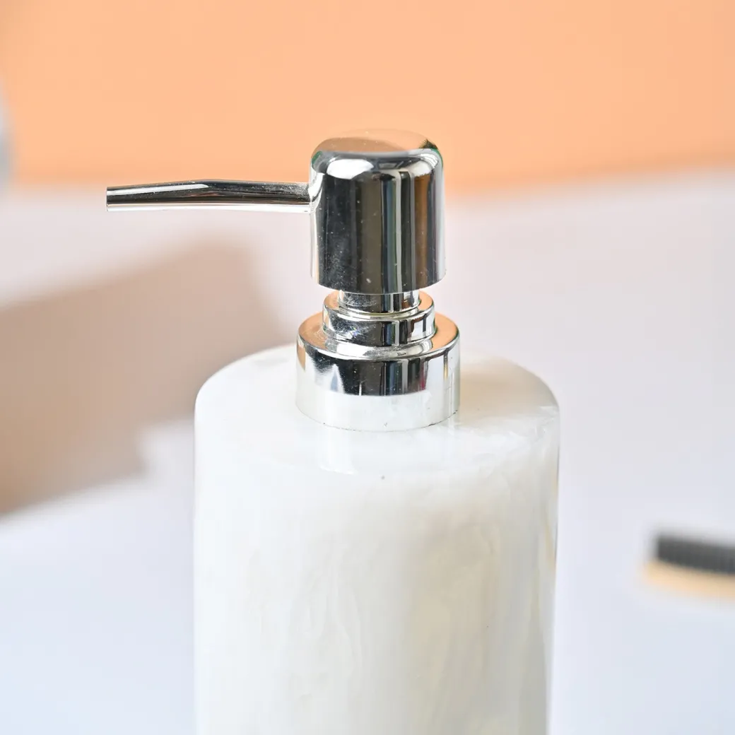 VON CASA White Soap Dispenser - 400Ml