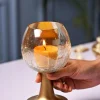 VON CASA Wine Glass Medium T- Light Holder