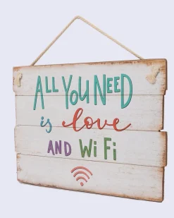 Wall Plaque, Wall Décor, White, MDF