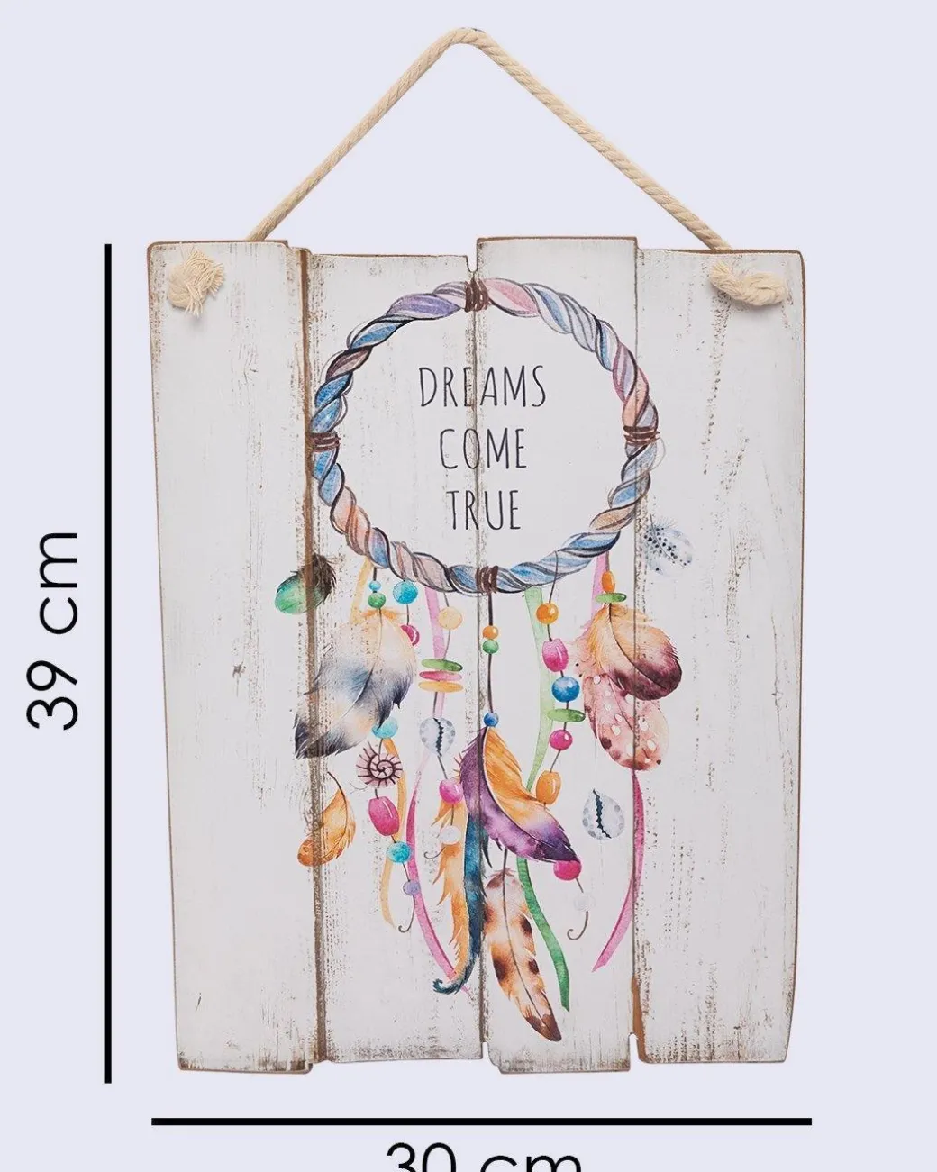 Wall Plaque, Wall Décor, White, MDF