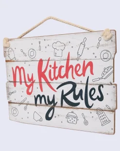 Wall Plaque, Wall Décor, White, MDF