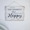 Wall Plaque, Wall Decor, White, MDF