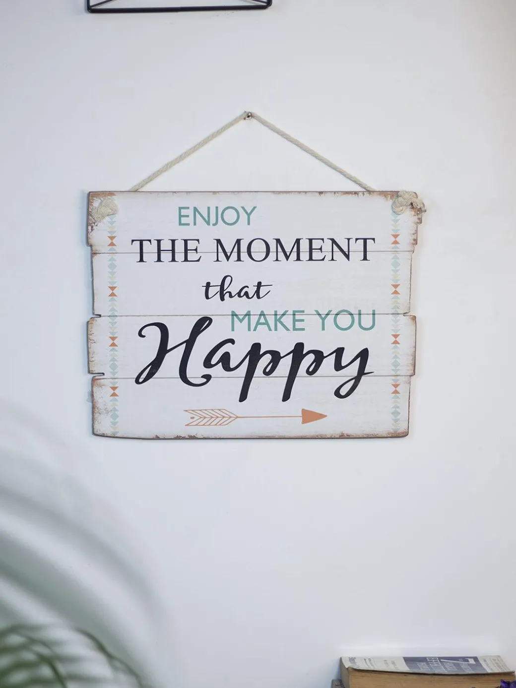 Wall Plaque, Wall Decor, White, MDF