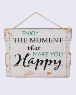 Wall Plaque, Wall Decor, White, MDF