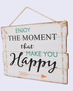 Wall Plaque, Wall Decor, White, MDF