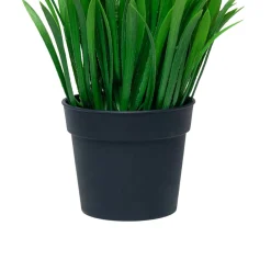 White Artificial Flower With Pot