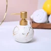 White Ceramic Soap Dispenser