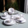 White Dinner Sets - 20 Pcs