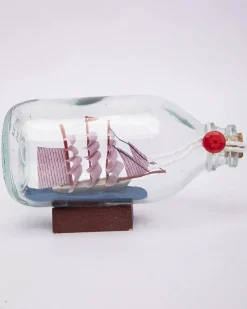 Wishing Bottle, Décor Piece, Pink, Glass