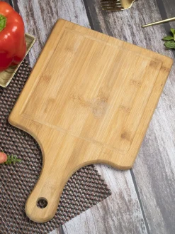Wooden Chopping Board, Brown, Bamboo