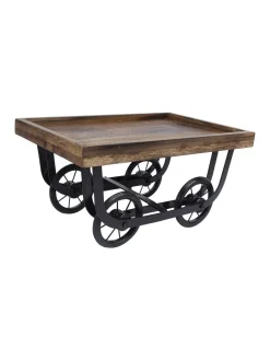 Wooden Serving Tray/Kart/Platters Thela for 'Dining Table