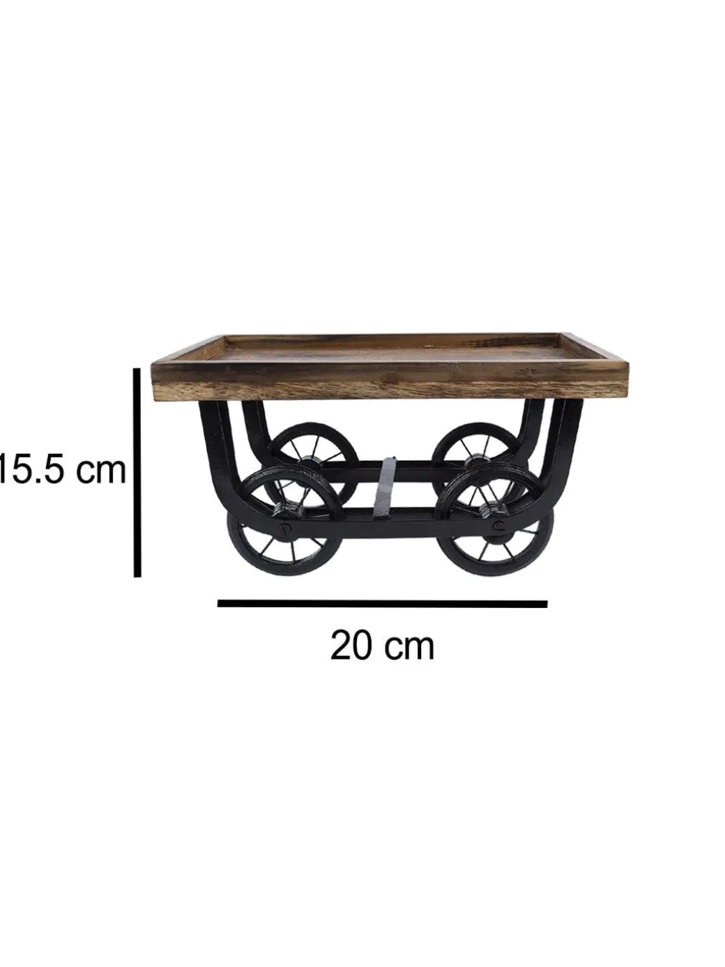Wooden Serving Tray/Kart/Platters Thela for 'Dining Table"